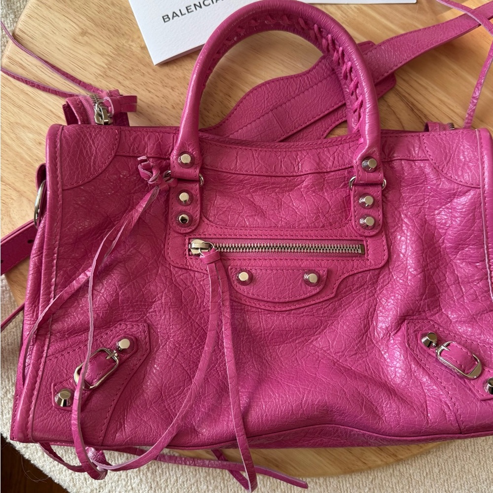 Balenciaga Le City Small Leather Bag